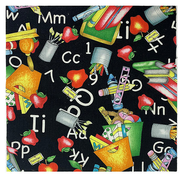 Teacher's Pet on Black - 8 1/2" Sq