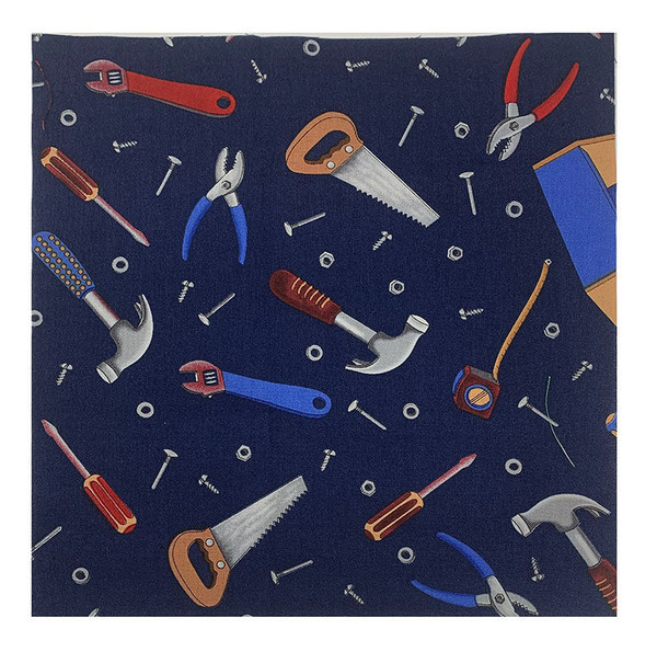 Tooling Around Navy 8 1/2" sq Tooling Around Navy 8 1/2" sq