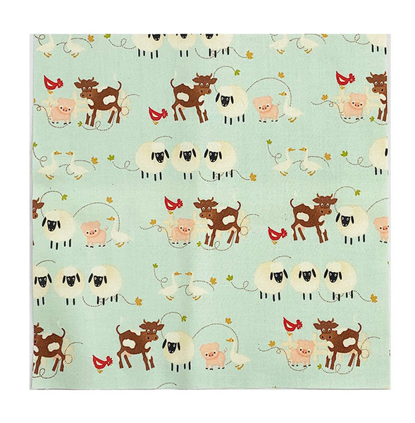 Farm Fresh Small Lt. Teal 8 1/2" sq
