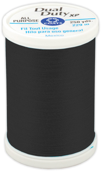 Coats & Clark Dual Duty All Purpose Thread - Black Coats & Clark Dual Duty All Purpose Thread - Black