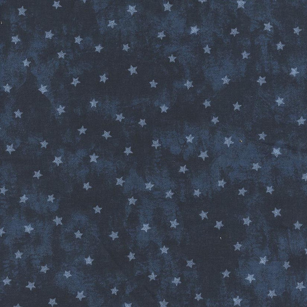 Blue Tone-on-Tone Stars