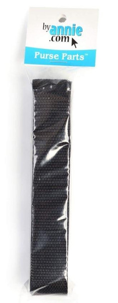 Black 1" Purse Strapping by Annie