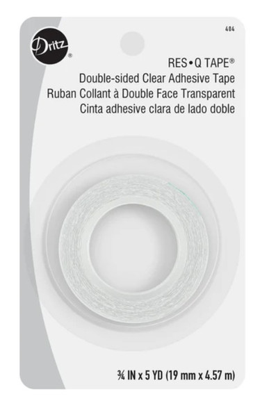 Double-sided Clear Adhesive Tape - 3/4"
