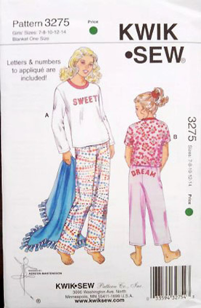 Kwik Sew Pattern 3275