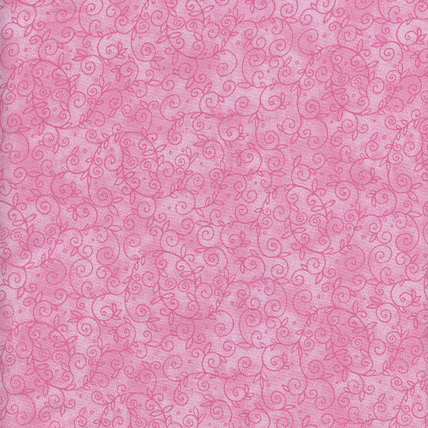 SUNSHINE CATS: Floral Vines Pink