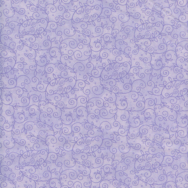 SUNSHINE CATS: Floral Vines Purple