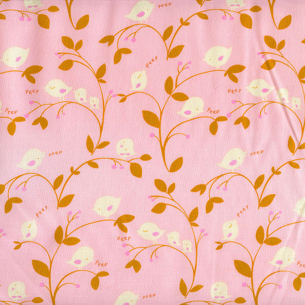 BABY TALK: Birdies on Pink by David Walker
