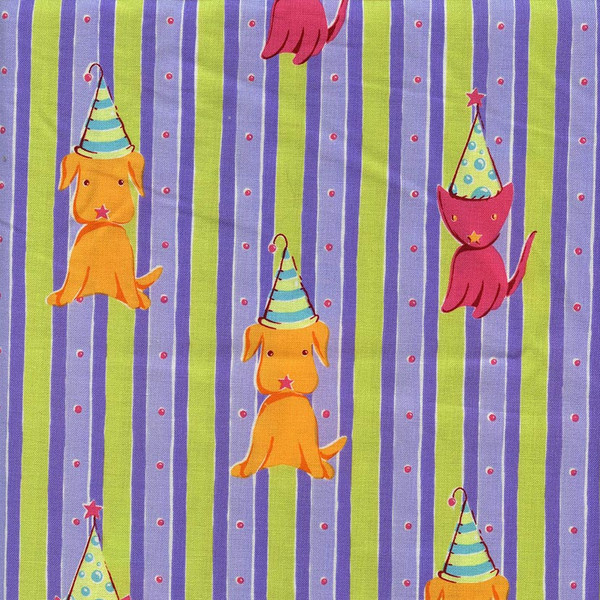 Felicity Miller: Let's Play Party Puppies Stripe