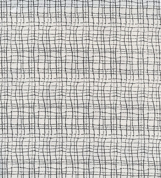 Not So Basic White and Black Grid by Avlyn Fabrics, SKU # 1906-509