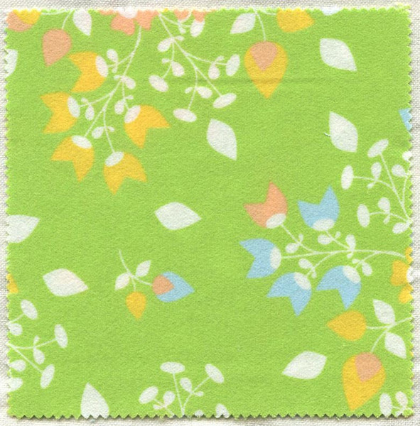 10" pre-cut Sunshine Bouquets Florals Leaf Green Square, SKU# 29220-18F
