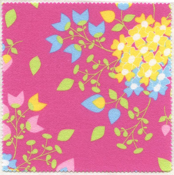 10" pre-cut Sunshine Bouquets Florals Petal Pink Square, SKU# 29220-27F