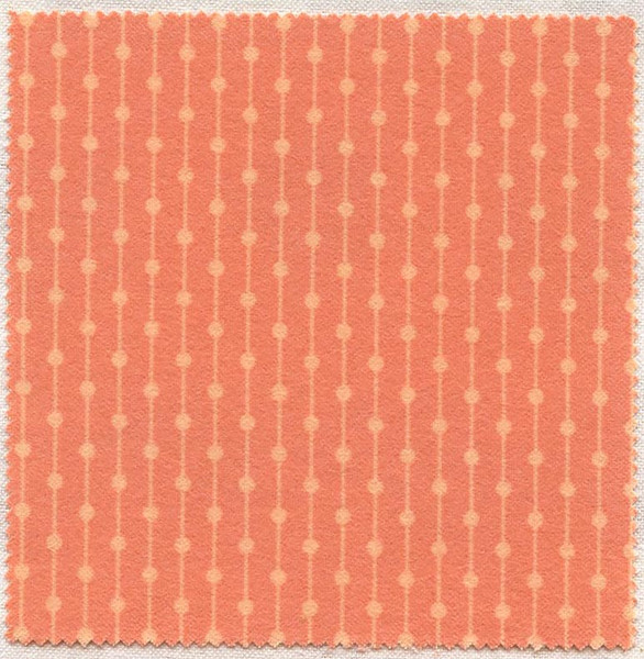 10" pre-cut Sunshine 10" pre-cut Sunshine Jelly Bracelet Dots and Stripes Melon Square, SKU# 29227 14F