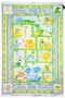 BFF'S (BABY'S FIRST FRIENDS) Blue Quilt Panel - 29'