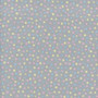 Pastel Colored Polka Dots Grey Flannel