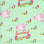 Little Lamb on Mint by Becky Taunton for Newcaster Fabrics, SKU# 789-17