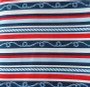 A Whale of a Time Nautical Stripe