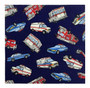 Emergency Vehicles Navy - 8 1/2" Sq