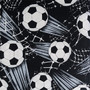 Soccer Balls & Nets on Black