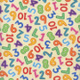 Zoo Crew Jumbled Numbers on Lt. yellow, SKU #3861-11