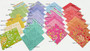 Sherbet Sunshine Flannel Colors and Patterns included with their individual SKU#'s