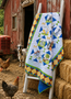 Barnyard Animals Say so Ladder at the Farm, Quilt Kit # SKU#: KIT-35402