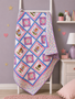 Sweet Fairy Ballerina Quilt by Kids Fabrics Kreations, SKU # KIT-35678