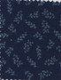 108" Wide-Back Flannel Ferns - Navy, SKU# 145566-Navy