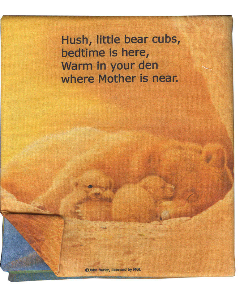 Hush Little Ones Book Panel by John Butler for Elizabeth Studio Fabric Hush Little Ones Book Panel by John Butler for Elizabeth Studio Fabric