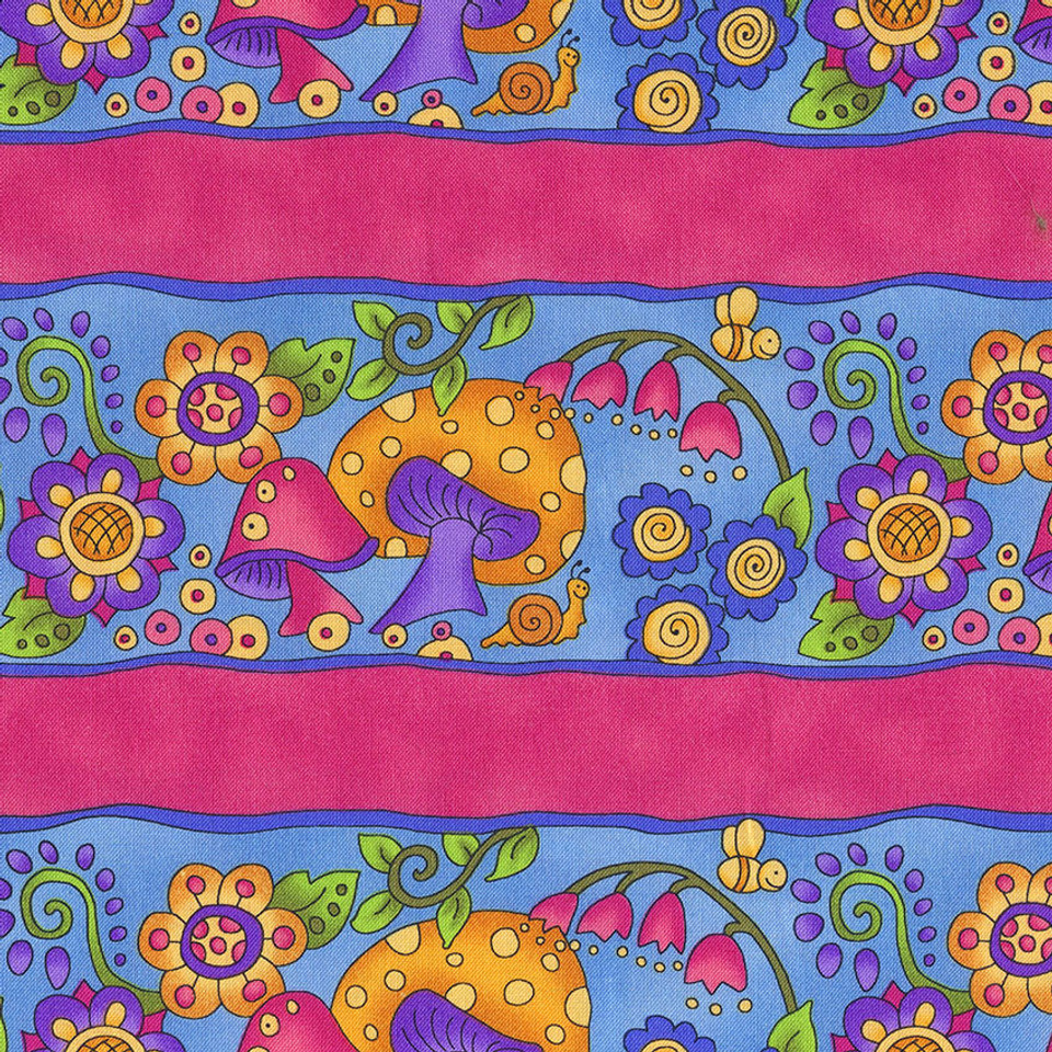 Fairy Garden Border Stripe Fairy Garden Border Stripe