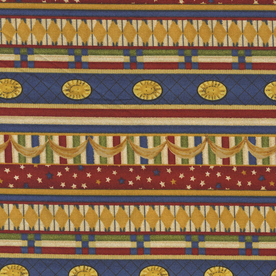 Balloon Race Festive Ribbon Stripe by David Carter for South Sea Imports, SKU# 93018-431 Balloon Race Festive Ribbon Stripe by David Carter for South Sea Imports, SKU# 93018-431