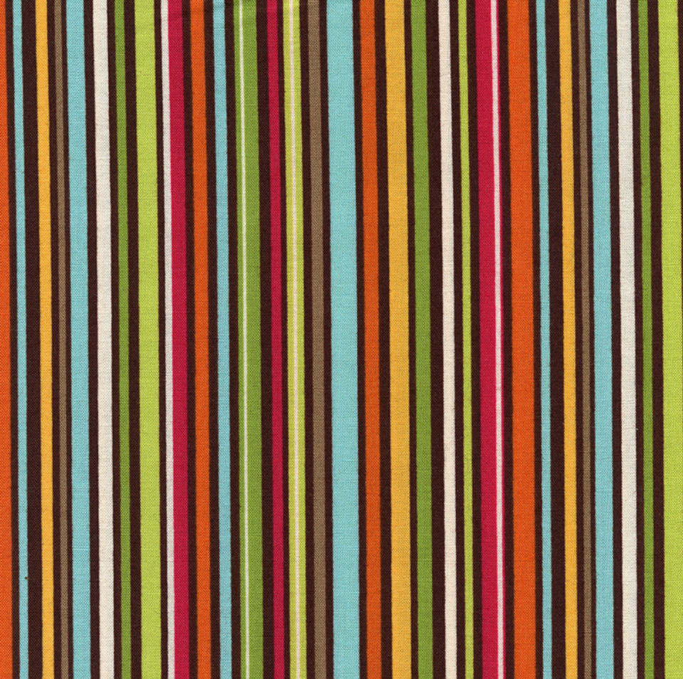A Fun Day in the Jungle Multi Stripe Earthtones