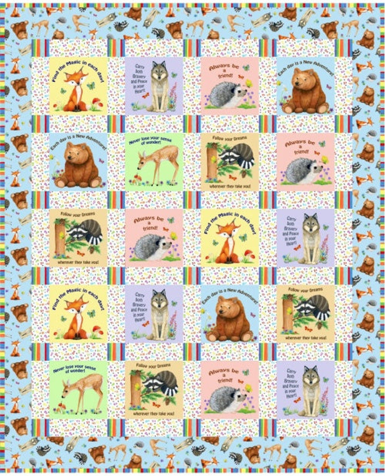 Magic Forest Quilt Kit