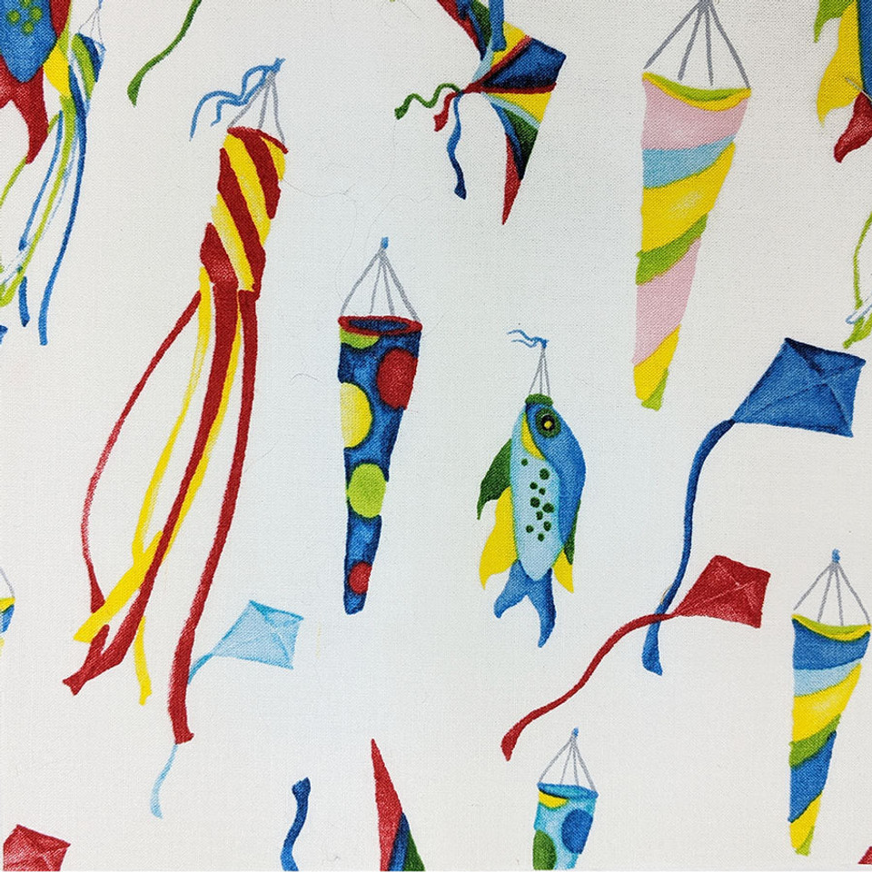 Seaside Village Windsocks Allover Seaside Village Windsocks Allover