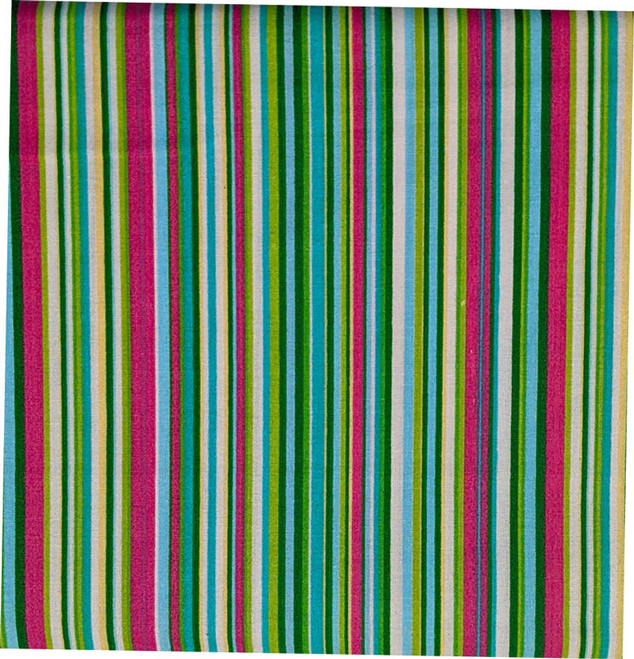 Green and Pink Candy Stripe
