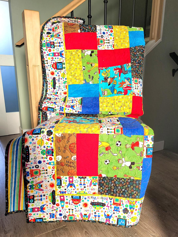 Let's Get Active Quilt Kit