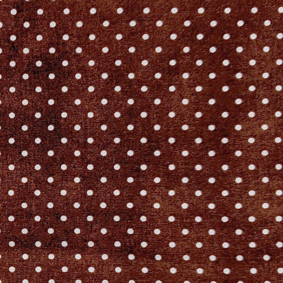 Julia: Chocolate Brown Polka Dots
