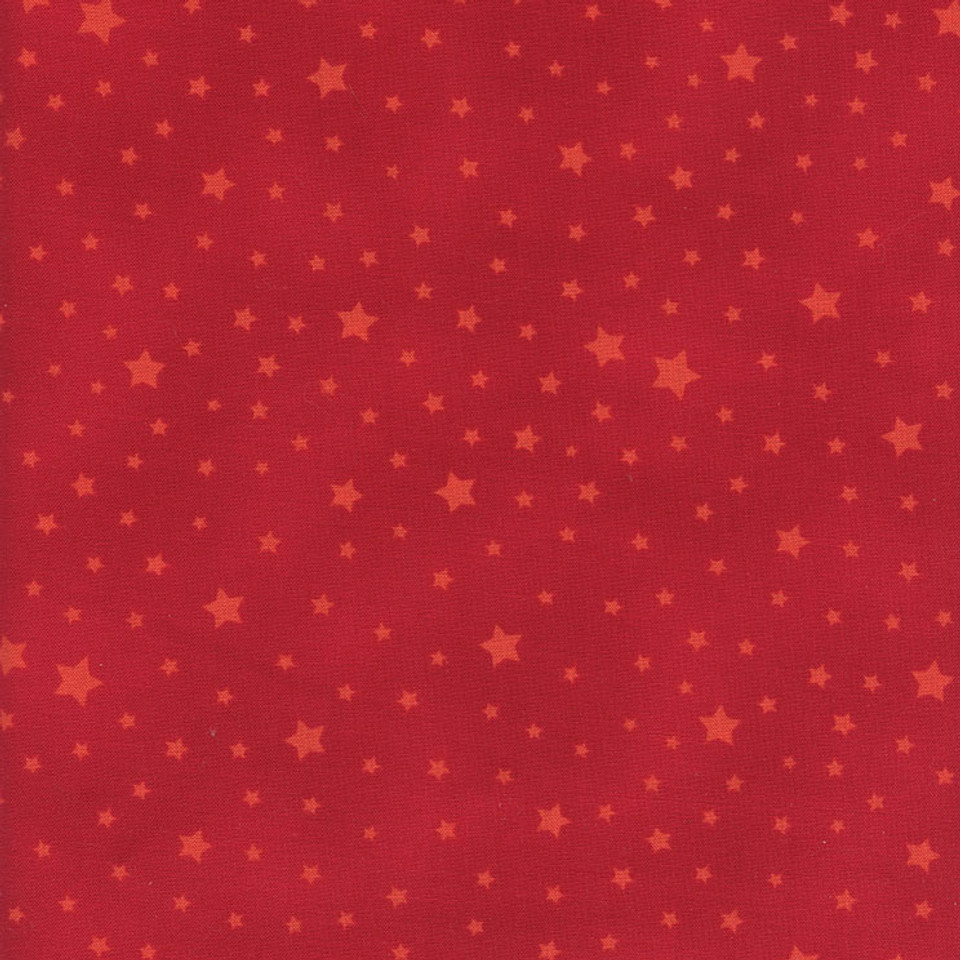 Heroes on Parade Tone-on-Tone Red Stars