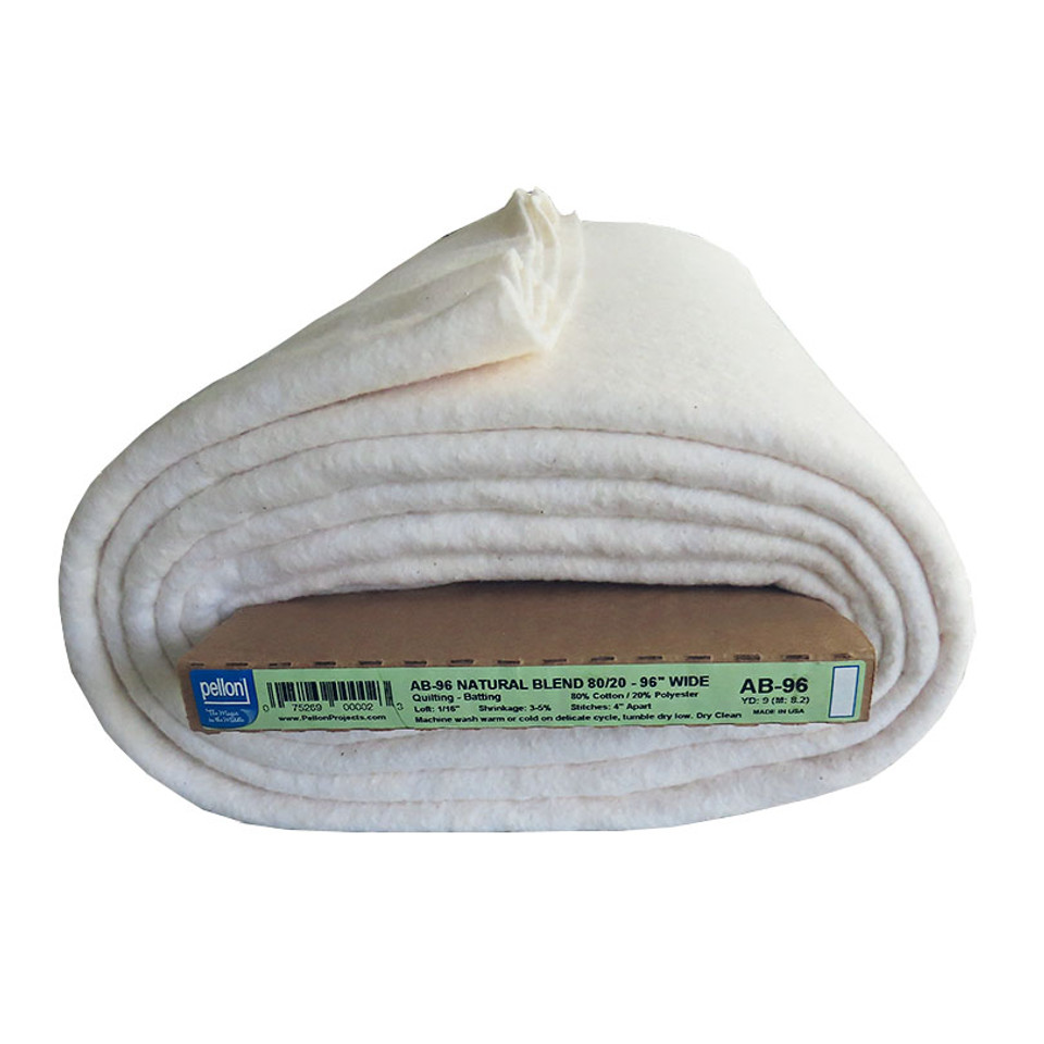 PELLON 96" -  100% Cotton/Polyester Batting - Off the Roll PELLON 96" -  100% Cotton/Polyester Batting - Off the Roll