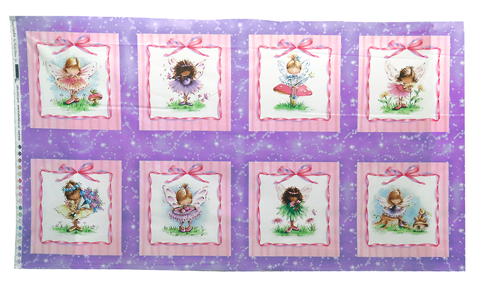 FAIRY GARDEN: Ballerina Slippers by Nicola Mason for Studio e Fabric