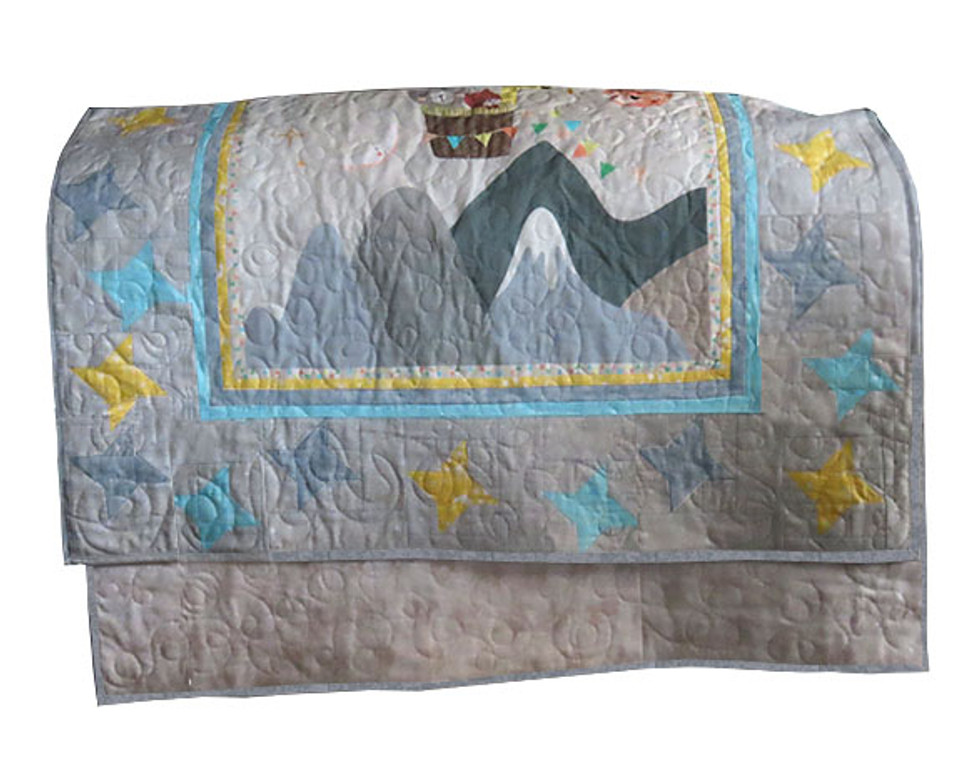 STAR BRIGHT "Let the Adventure Begin" Baby Quilt Kit