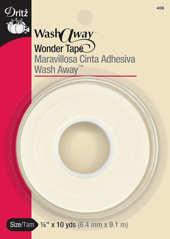 1/4" Wash Away Wonder Tape