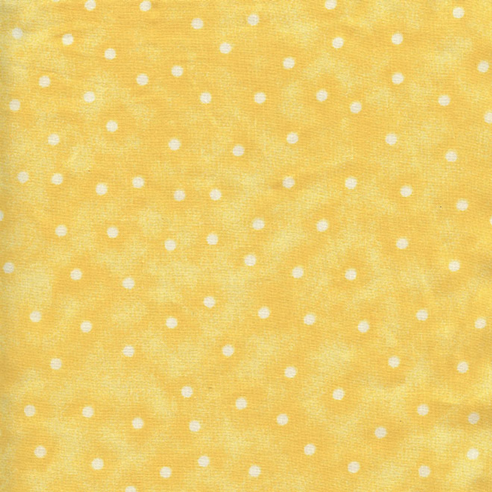 108" Yellow Dot Cotton Wide-Back Fabric 108" Yellow Dot Cotton Wide-Back Fabric