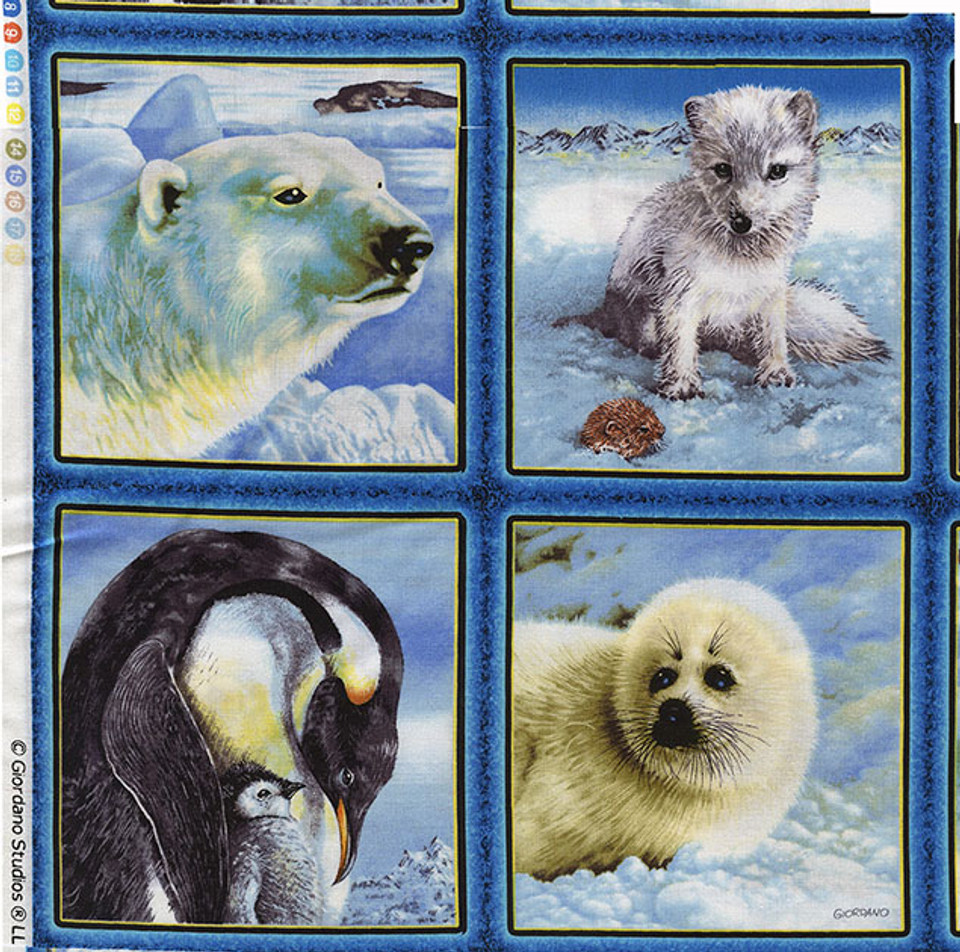 Artic Friends Blocks Panel by Spectix, SKU# 18996-1