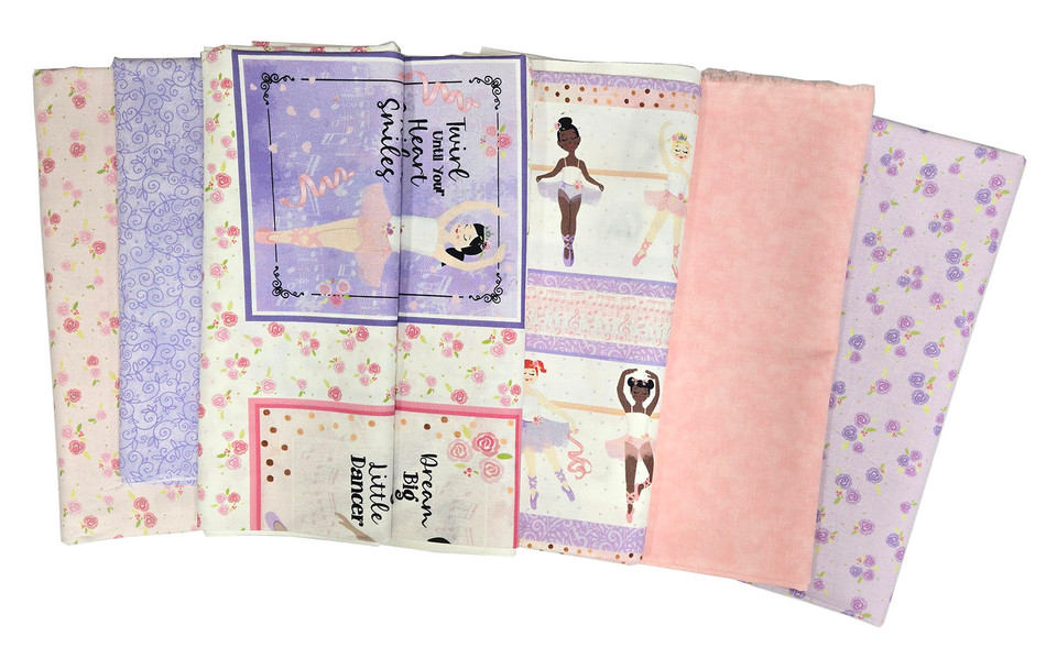 Little Dance Fabric Group photo, Kit-35403 Little Dance Fabric Group photo, Kit-35403