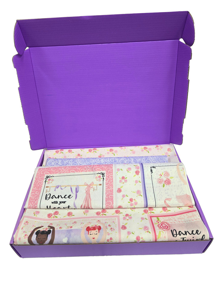 Little Dance Quilt Kit Open Box photo, Kit-35403 Little Dance Quilt Kit Open Box photo, Kit-35403