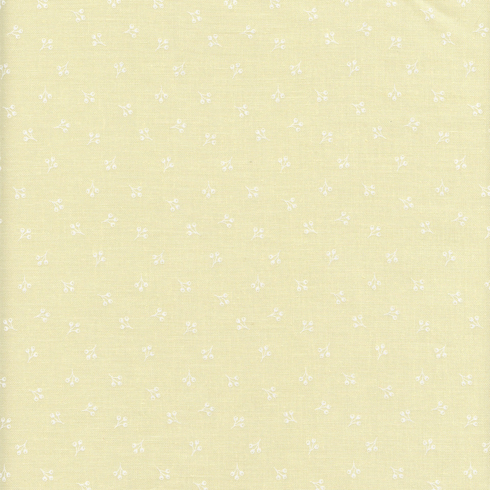 Tiny Berry Branches on Cream by Nutex Fabrics, SKU# 80950-Berry, Col. 2