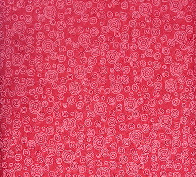 Wild Things Tone-on-Tone Strawberry Red Swirls