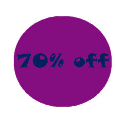 70% off Sale