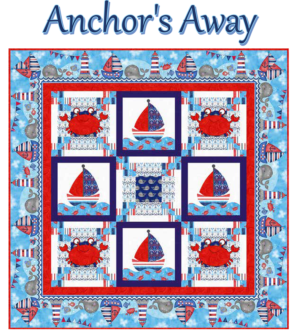 Anchors Away Quilt Pattern by Studio e Fabrics
