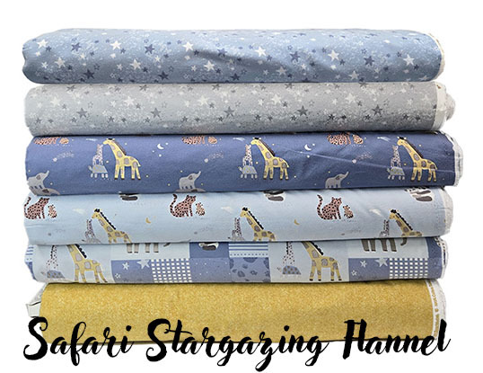 Stargazing Flannel by Riley Blake Designs